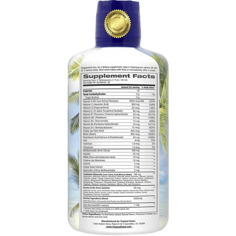 Tropical Oasis Multivitamínico para Hombres - 960 ml - Haz Tu Pedido