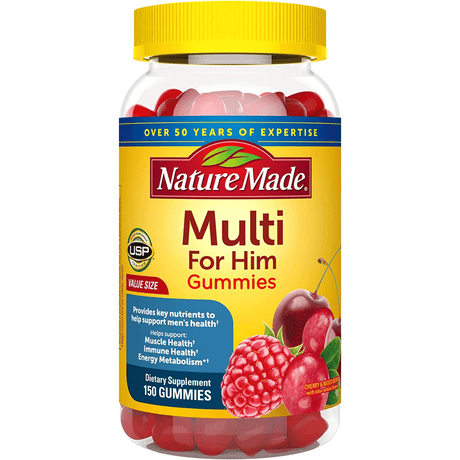 Nature Made Multivitamínico para hombres - Cereza y Bayas Mixtas - Haz Tu Pedido