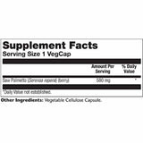 Saw Palmetto 580 mg - Haz Tu Pedido