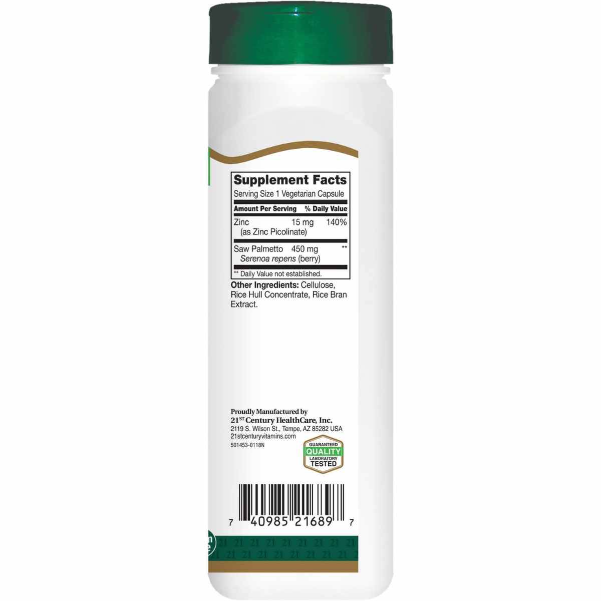 Saw Palmetto 450 mg - Haz Tu Pedido
