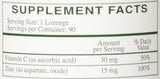 Rx Vitamins Zinc con Vitamina C - 90 Pastillas - Tabla Nutricional - Haz Tu Pedido