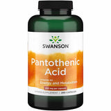 Ácido Pantoténico (Vitamina B-5) 250 mg - 250 Cápsulas - Haz Tu Pedido