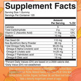 MaryRuth Organics Omega 3-6-7-9 - 120 Gomitas - Haz Tu Pedido