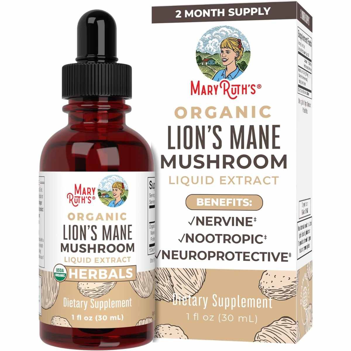 Hongo Melena de León Liquido - 30 ml - Haz Tu Pedido
