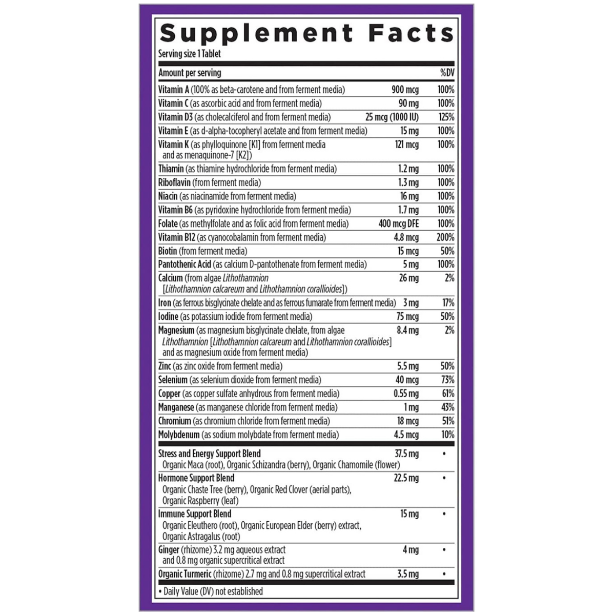 Multivitamínico para Mujeres - Haz Tu Pedido