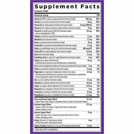 Multivitamínico para Mujeres - Haz Tu Pedido