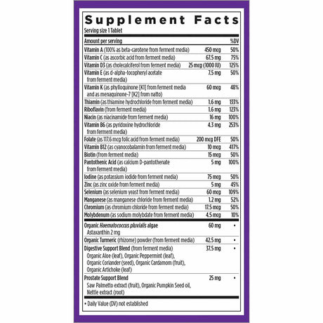 Multivitamínico para Hombres 55+ - Haz Tu Pedido