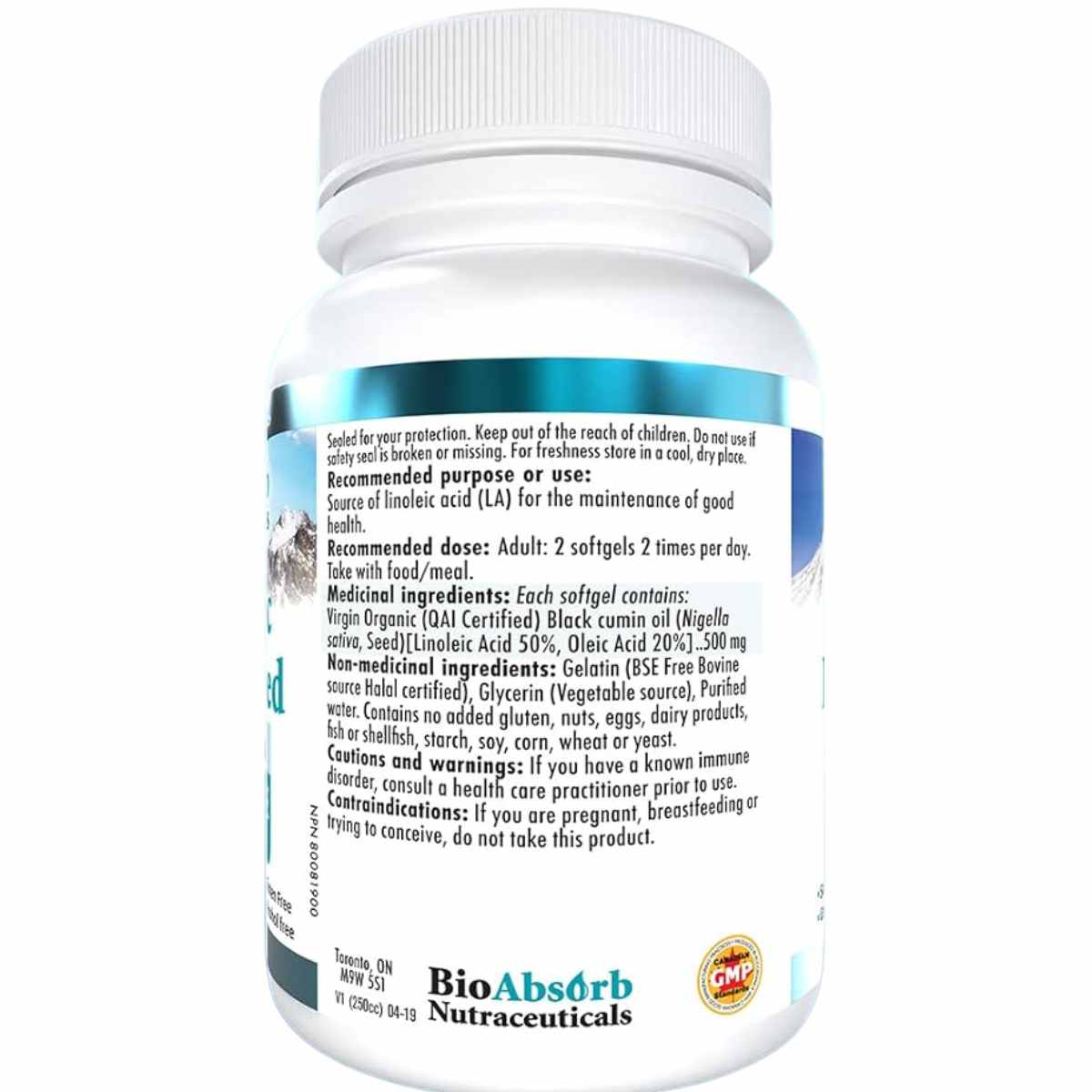 Semilla Negra Orgánica - 500 mg - Haz Tu Pedido