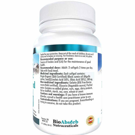 Semilla Negra Orgánica - 500 mg - Haz Tu Pedido