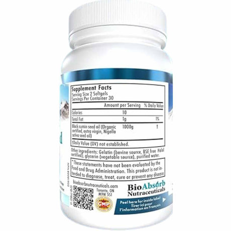 Semilla Negra Orgánica - 500 mg - Haz Tu Pedido