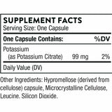 Citrato de Potasio - 99 mg - 90 Cápsulas - Haz Tu Pedido