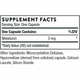 Melatonina - 3 mg - 60 Cápsulas - Haz Tu Pedido