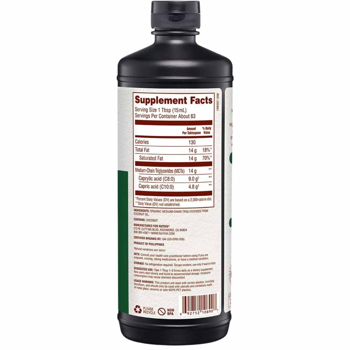 Aceite MCT - Haz Tu Pedido