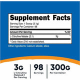 L-Citrulina Malato - 300 g - Haz Tu Pedido