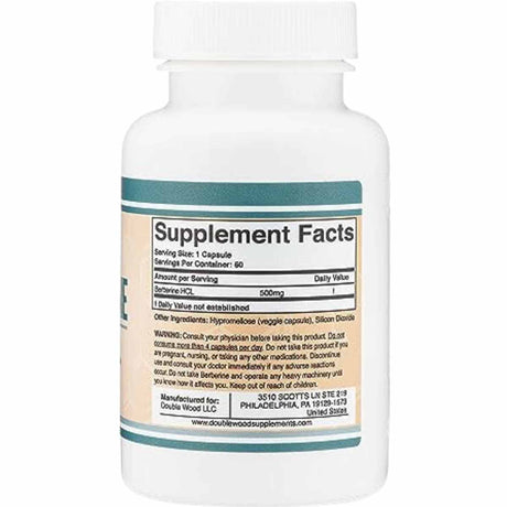 Berberina 500mg - 60 cápsulas - Haz Tu Pedido