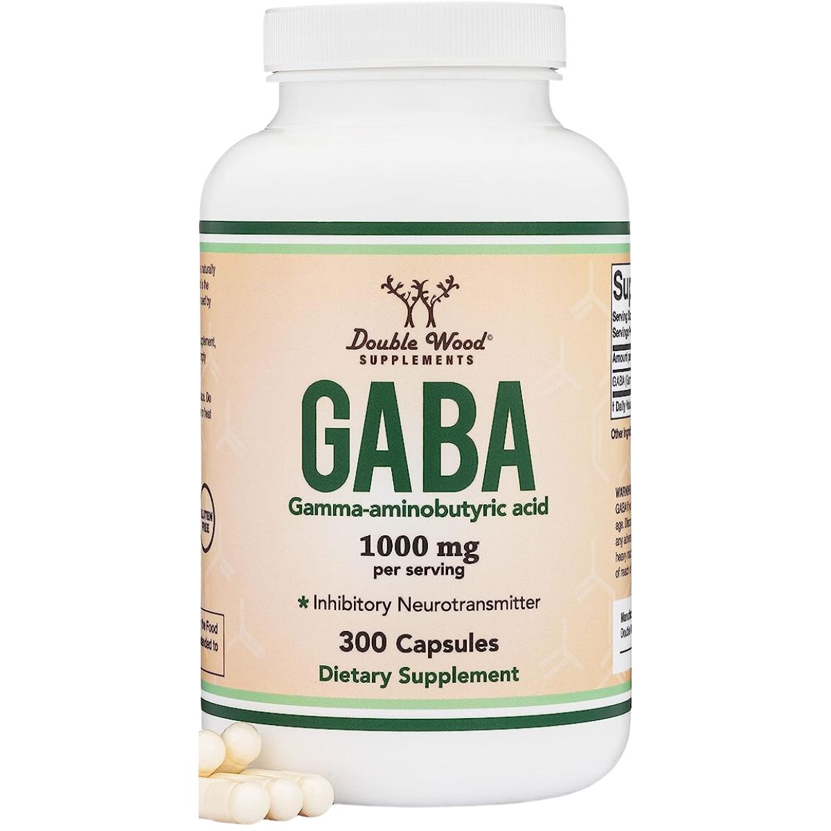 GABA 1000mg - 300 Cápsulas - Haz Tu Pedido