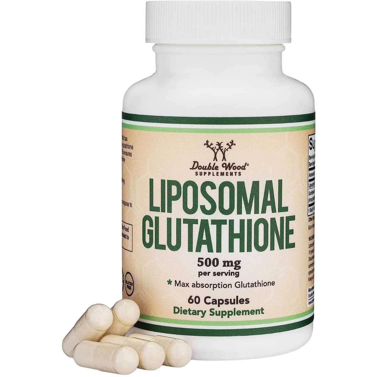 Glutatión Liposomal - 500 mg - 60 Cápsulas - Haz Tu Pedido