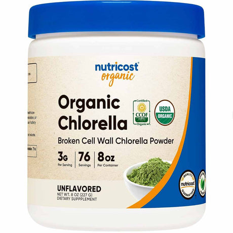 Clorela Orgánica - 227 g - Haz Tu Pedido