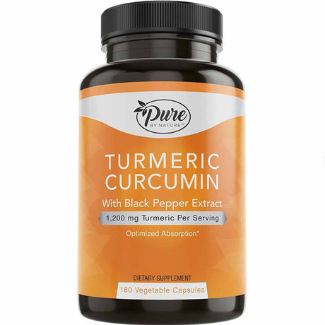 Cúrcuma con Extracto de Pimienta Negra - 180 Cápsulas Vegetales - Haz Tu Pedido