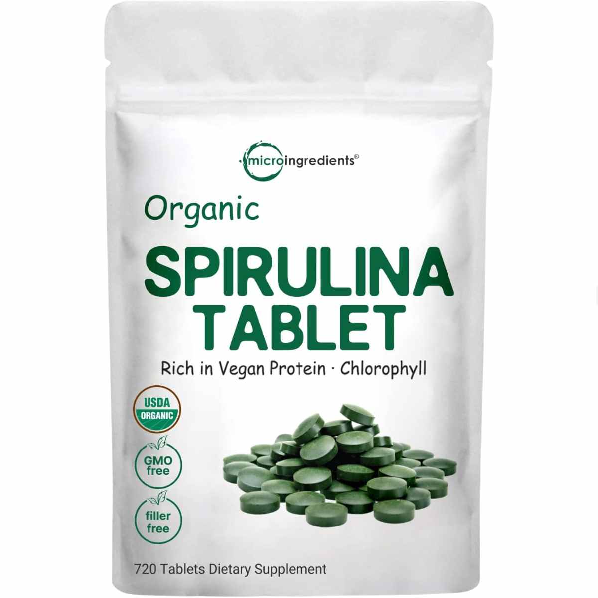Espirulina - 720 Tabletas - Haz Tu Pedido