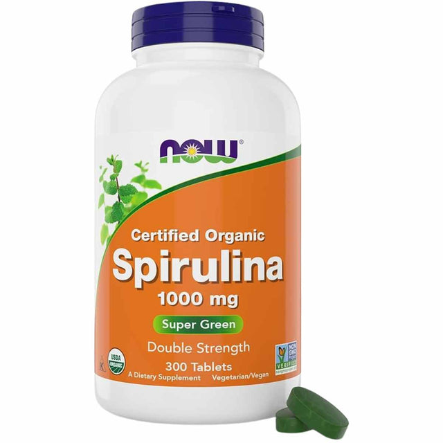 Espirulina - 1000 mg - 300 Tabletas Orgánicas - Haz Tu Pedido