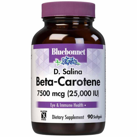 Bluebonnet Betacaroteno - 25.000 IU - 90 Cápsulas Blandas - Haz Tu Pedido