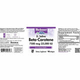 Bluebonnet Betacaroteno - 25.000 IU - 90 Cápsulas Blandas - Haz Tu Pedido