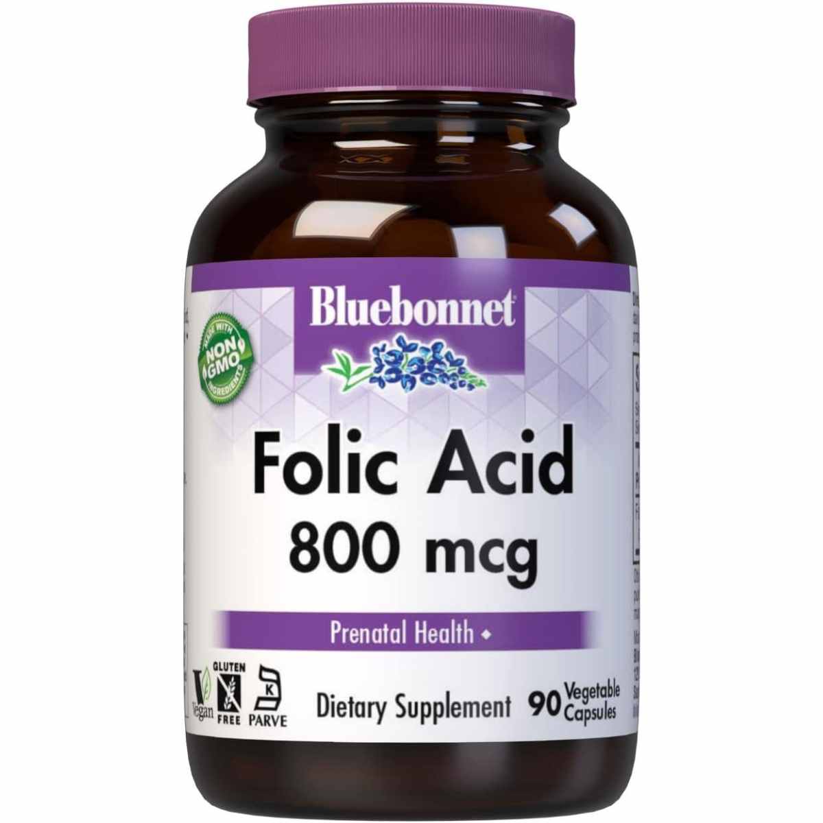 Bluebonnet Folic Acid - 800 mcg - Haz Tu Pedido