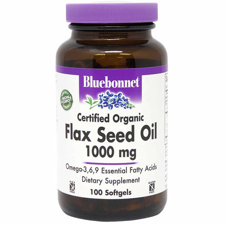 Bluebonnet Flax Seed Oil - 1000 mg - Haz Tu Pedido