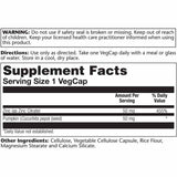 Solaray Zinc Citrate - 60 Cápsulas Veganas - Haz Tu Pedido