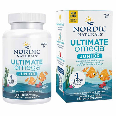 Nordic Naturals Ultimate Omega Jr - Fresa - Haz Tu Pedido