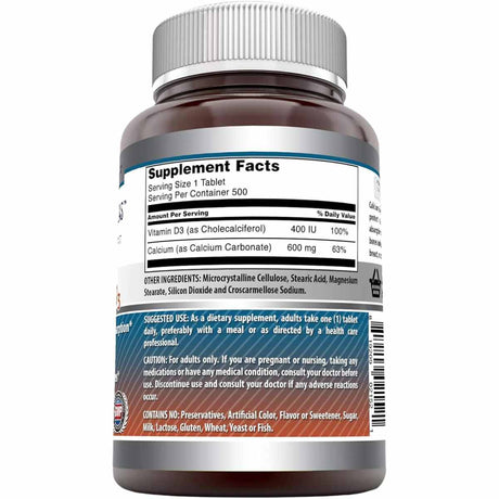 Calcio con Vitamina D3 - Haz Tu Pedido