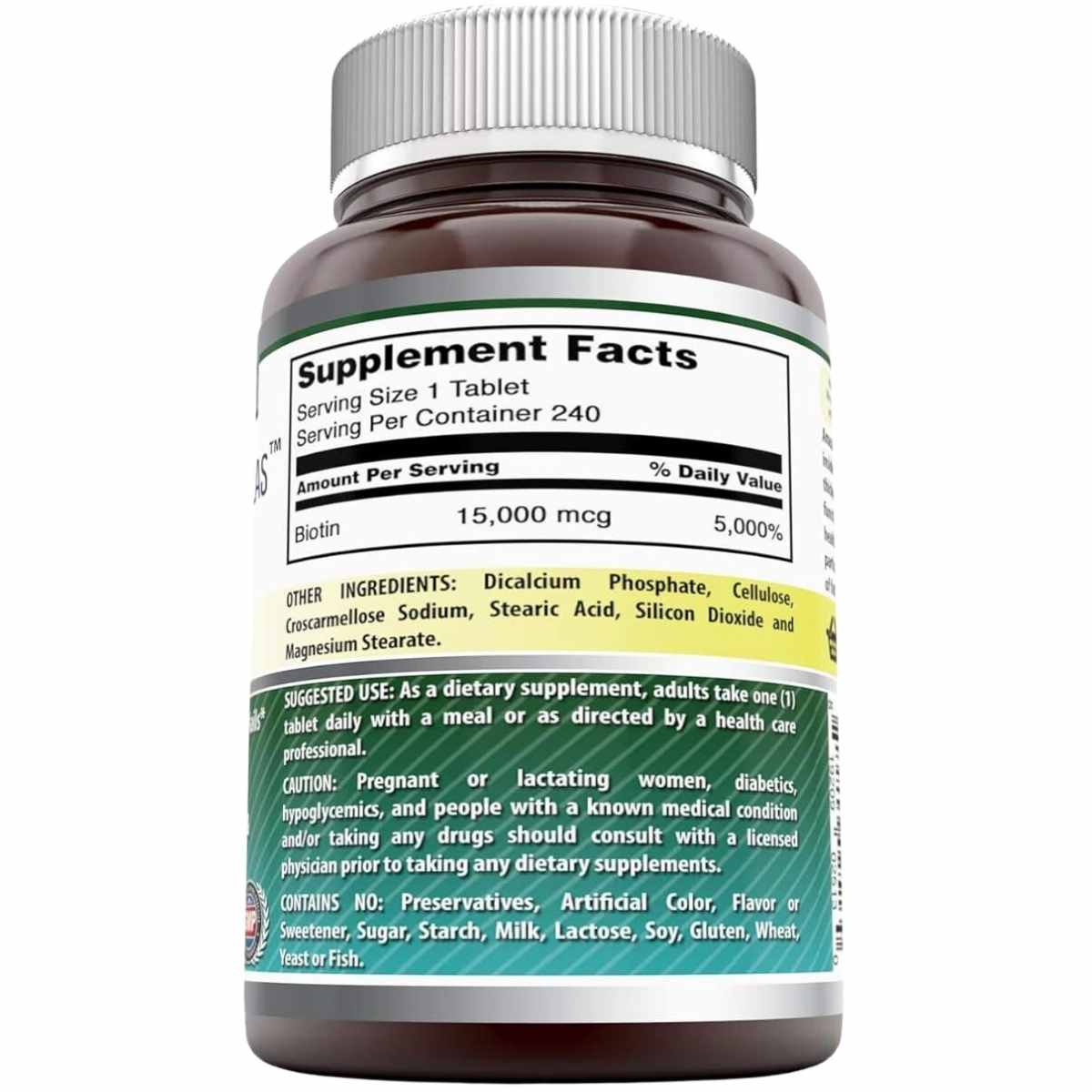 Biotina 15000mcg - Haz Tu Pedido