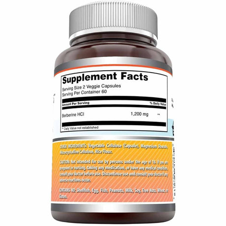 Berberina 1200mg - Haz Tu Pedido
