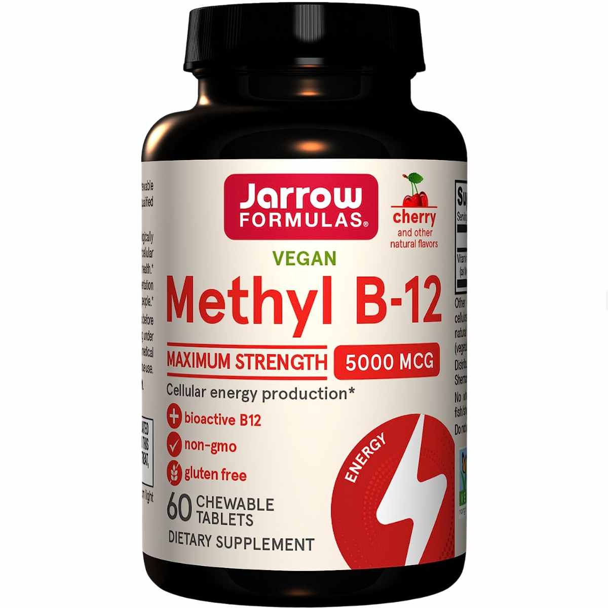 Metil B12 - 5000 mcg - Cereza - 60 Pastillas Masticables - Haz Tu Pedido