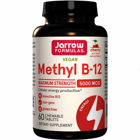 Metil B12 - 5000 mcg - Cereza - 60 Pastillas Masticables - Haz Tu Pedido