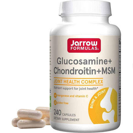 Glucosamina con Condroitina y MSM - 240 Cápsulas - Haz Tu Pedido