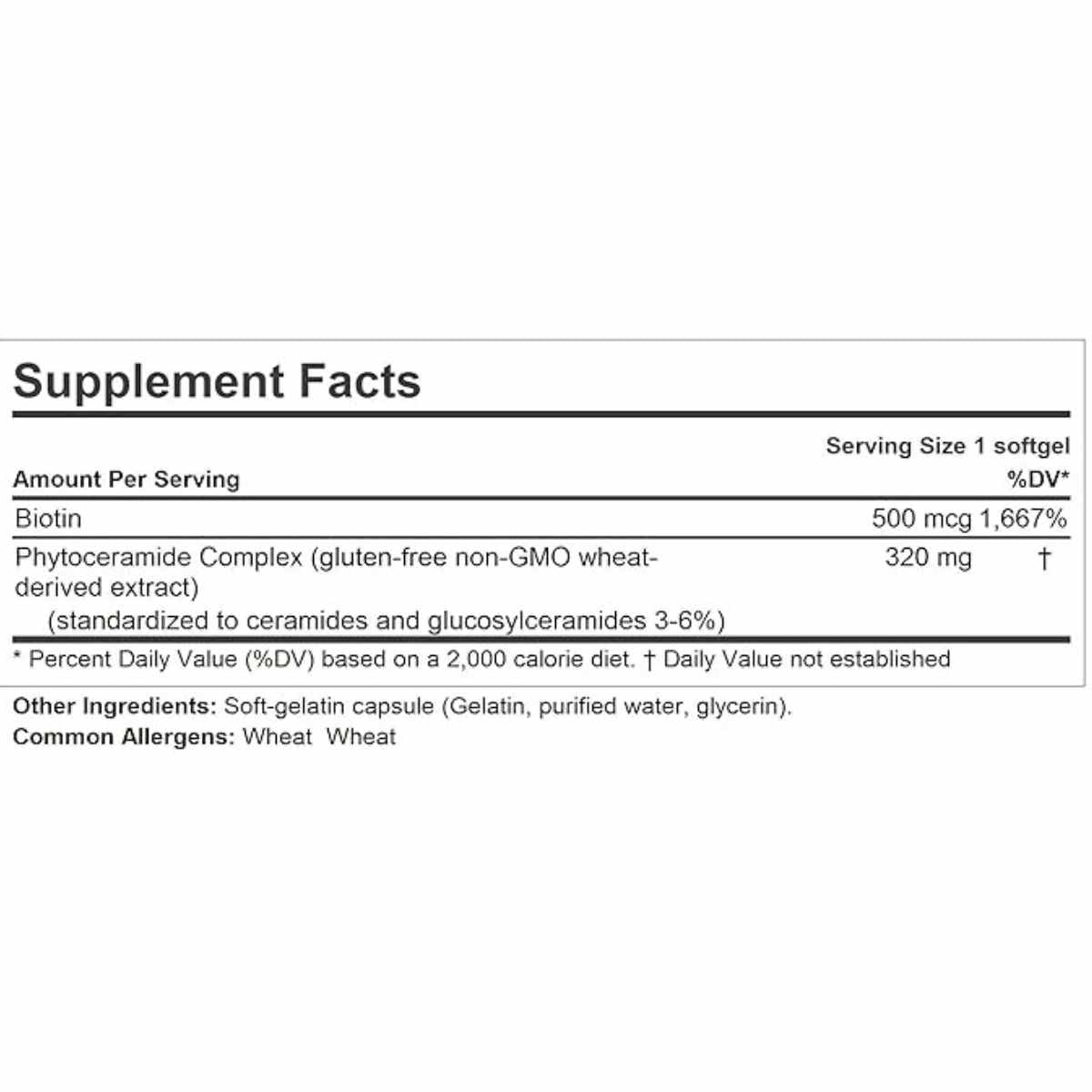 Fitoceramidas con Biotina - Haz Tu Pedido