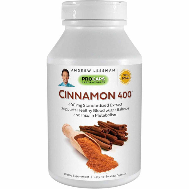 Cinnamon 400mg -240 Cápsulas - Haz Tu Pedido