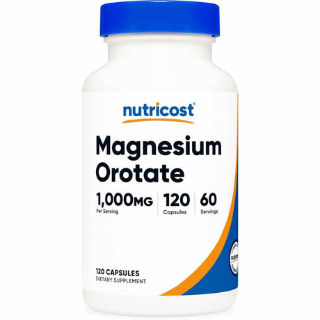 Orotato de Magnesio 1000 Mg - 120 Cápsulas - Haz Tu Pedido