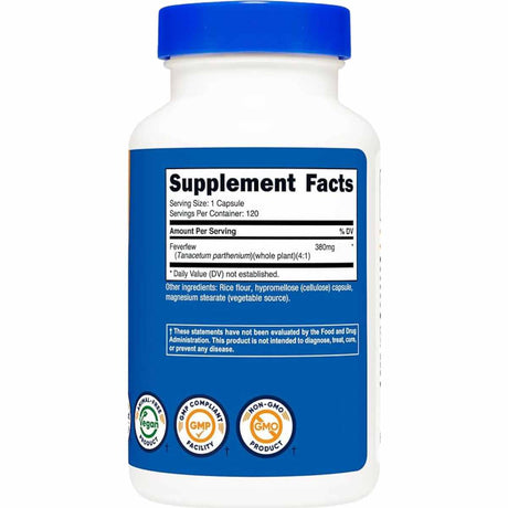 Matricaria - 380 mg - 120 Cápsulas - Haz Tu Pedido