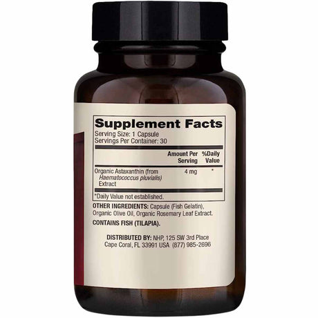 Astaxantina 4 mg - Haz Tu Pedido