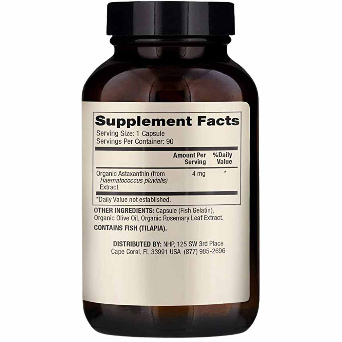 Astaxantina 4 mg - Haz Tu Pedido