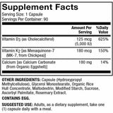 Calcio con Vitamina D3 y K2 - Haz Tu Pedido