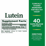 Luteína 20 mg - 40 Cápsulas Blandas - Haz Tu Pedido