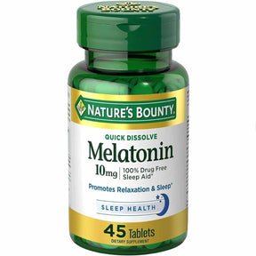 Melatonina 10 mg - 45 Tabletas - Haz Tu Pedido