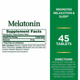 Melatonina 10 mg - 45 Tabletas - Haz Tu Pedido