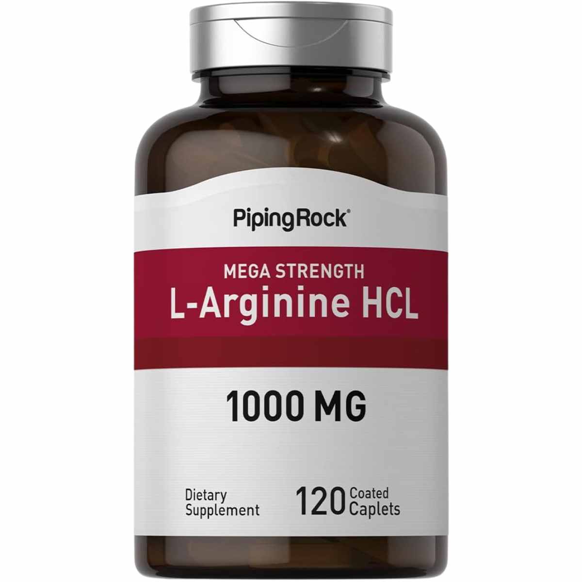 Piping Rock Arginina HCL 1000 mg - 120 Comprimidos Recubiertos - Haz Tu Pedido