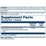 Bacopa - 100 mg - 60 Cápsulas - Haz Tu Pedido