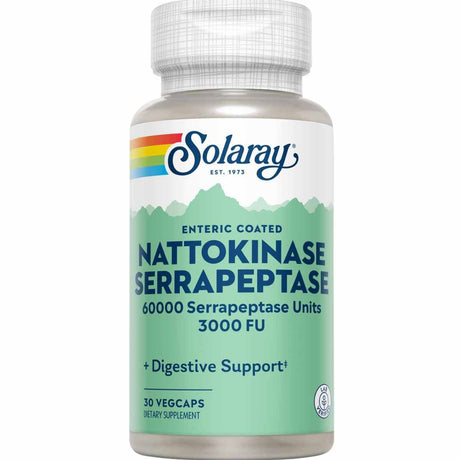 Nattokinase y Serrapeptase - 30 Cápsulas Veganas - Haz Tu Pedido
